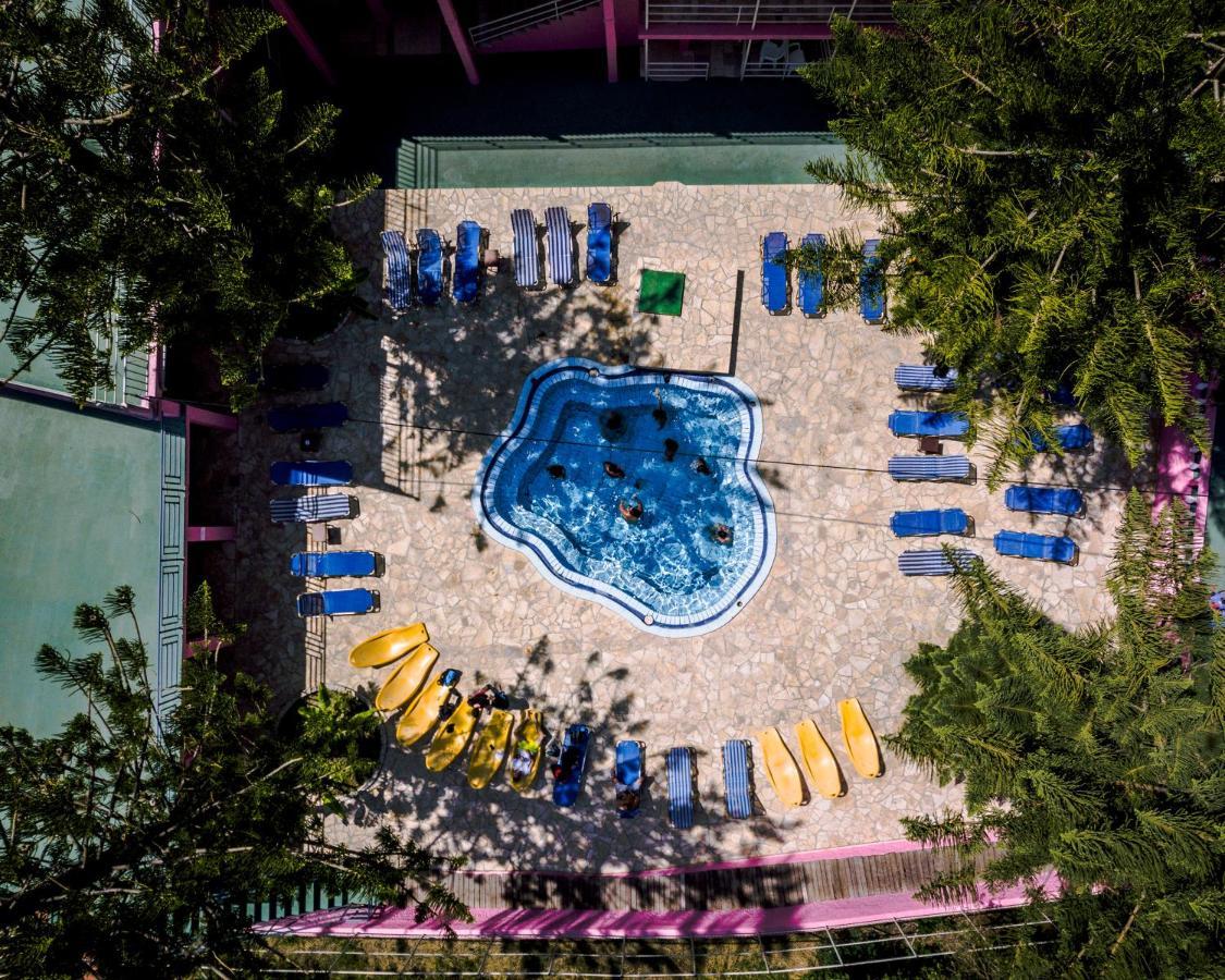 The Pink Palace Hostel アギオス・ゴルディオス エクステリア 写真